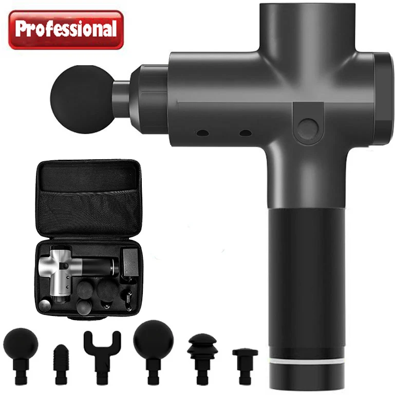 Массажный пистолет перезаряжаемый мышечный массажер управление мышечной болью