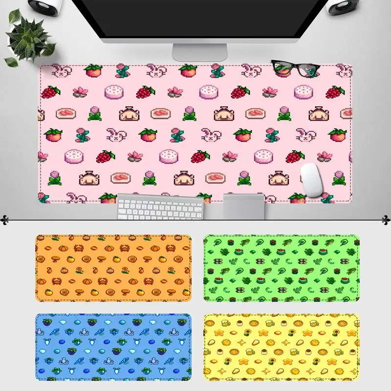 

Girly Stardew Valley Gaming Mouse Pad Laptop PC Computer Mause Pad Desk Mat For Big Gaming Mouse Mat For Overwatch/CS GO