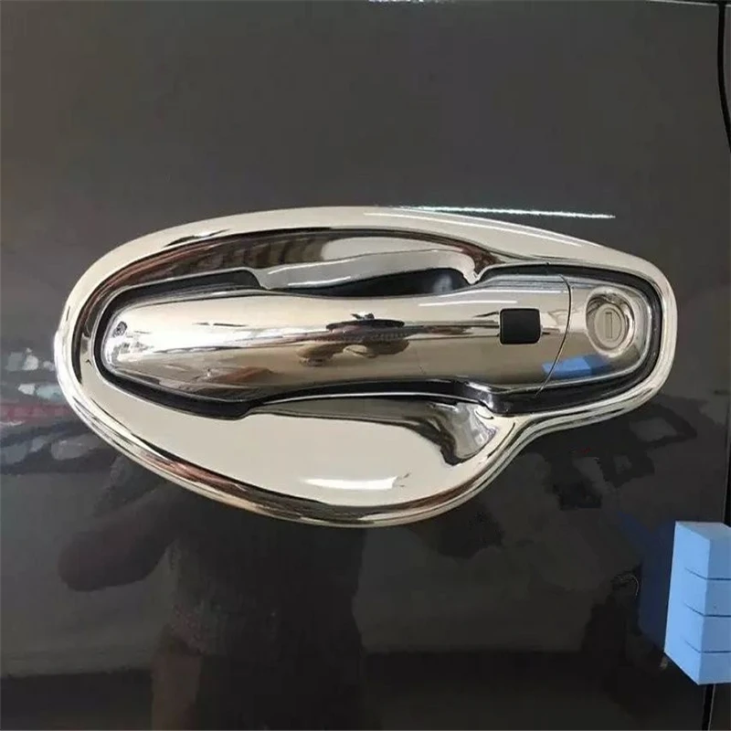 

WELKINRY For Kia Sorento Prime UM 3rd generation 2015 2016 2017 2018 2019 ABS chrome exterior car body door cup bowl trim