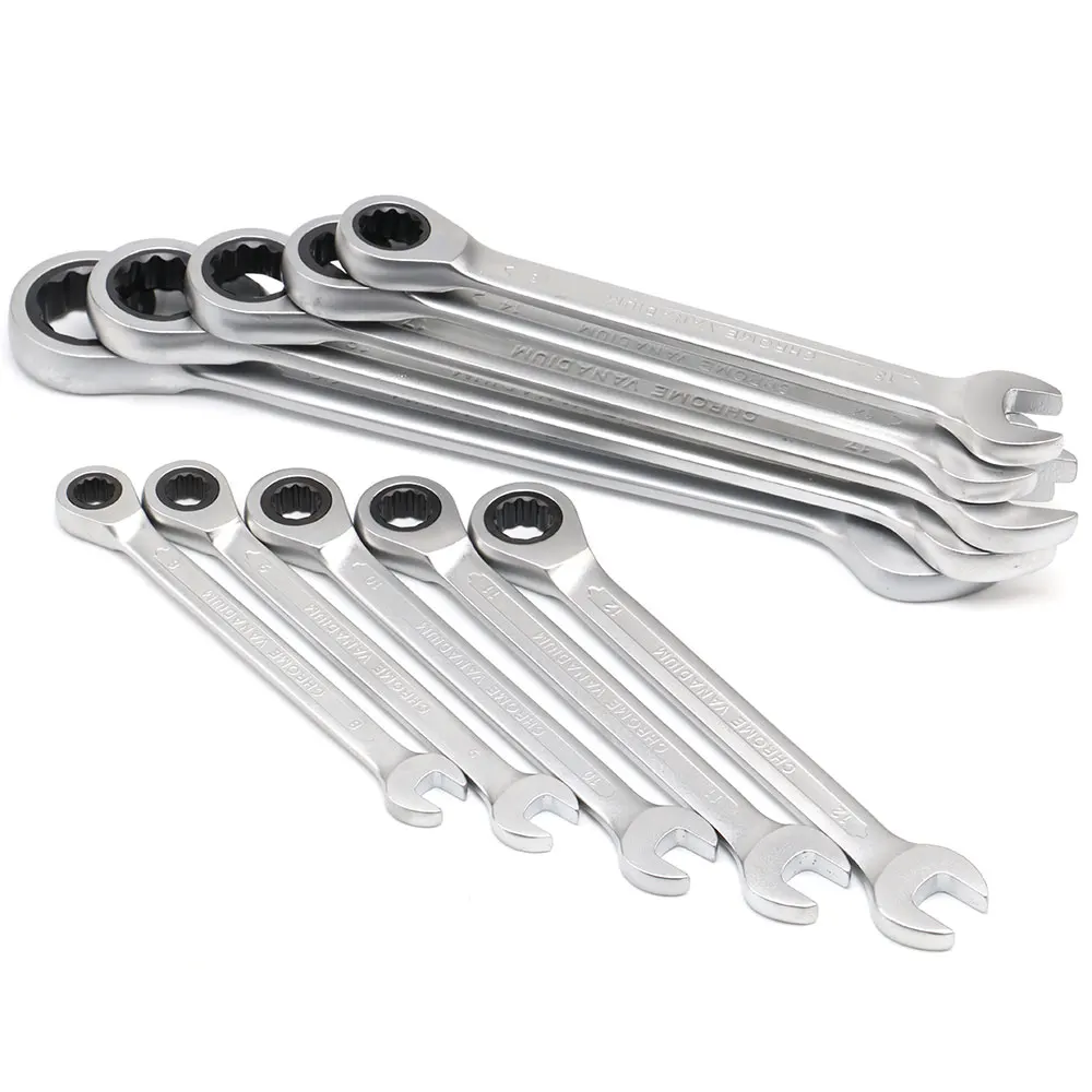 Набор гаечных ключей комплект с храповым механизмом многофункциональные