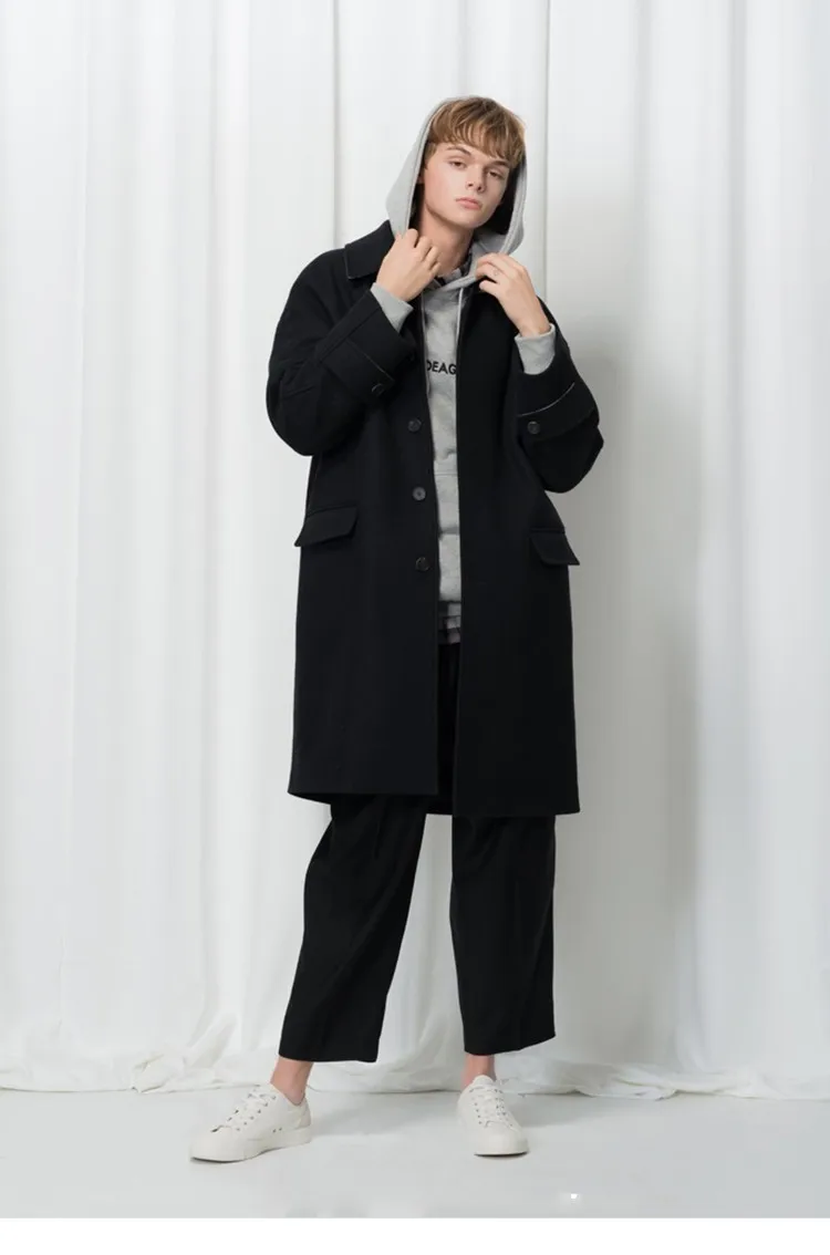 

2020 Summer New Korean Fashion Men Pants Streetwear Hipster Black Gray Button Fly Straight Ankle-Length Harajuku Janpan Trousers