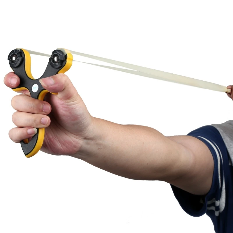 

Outdoor Small Toy Slingshots Powerful Rubber Band Portable Mini Bow Hunting Shooting Catapult Small Tool Kids Funny Sports Toy