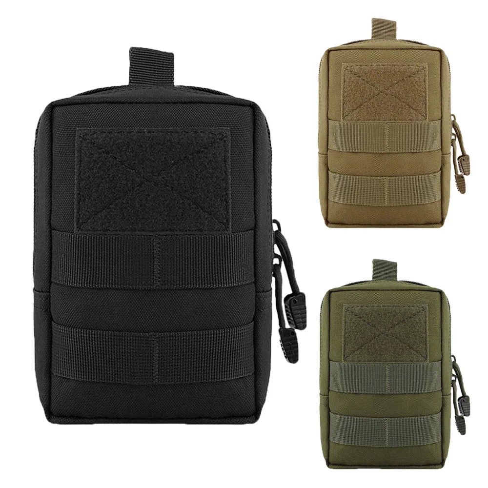 Tactical Molle Oxford Waist Belt Bag Military Pouch Wallet Purse Outdoor Sport EDC Pack Camping First Aid Bag|edc first aid|belt tactical pouchbag