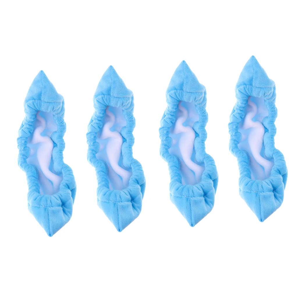 2 пары спортивные хоккейные для лезвий мягкая махровая ткань протектор Soakers