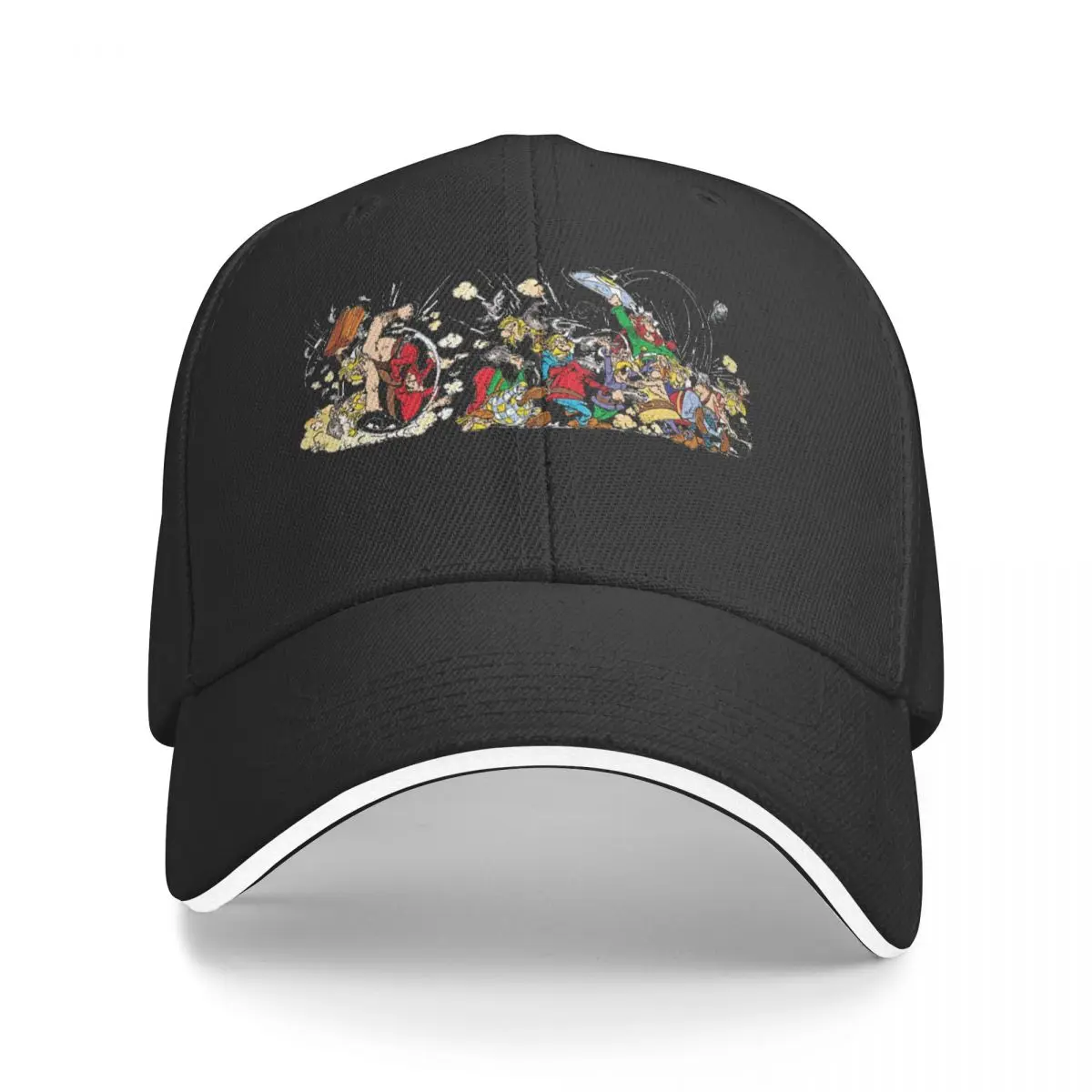 Asterix бейсбольная кепка asterix obelix модная Полиэстеровая Новая с большой головой
