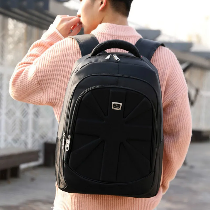 Оксфордский Швейцарский рюкзак для ноутбука 20 дюймов мужской водонепроницаемый