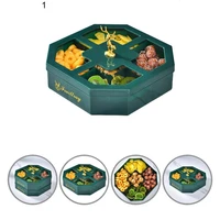 excellent candy box long lasting lightweight decorative fancy nuts tray fruit plate snack box