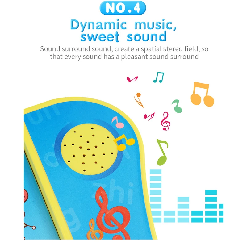 

Early Childhood Education Machine English Learning Machine, Double-sided Point-reading e-book With Smart Logic Pen Toy