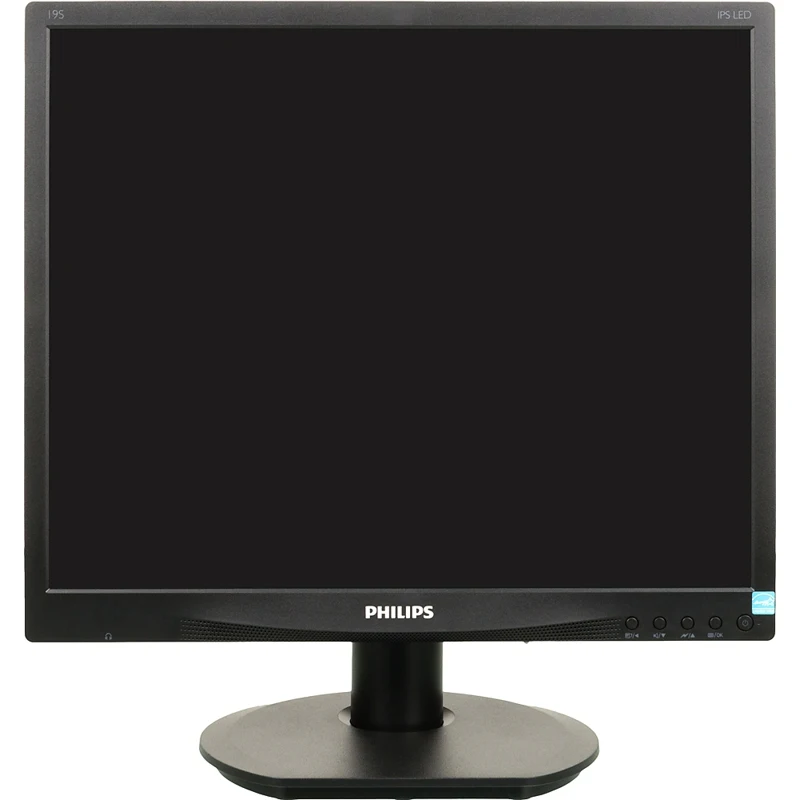 Монитор Philips 19" 19S4QAB (00/01) черный IPS LED 5:4 DVI M/M Mat 250cd | Компьютеры и офис