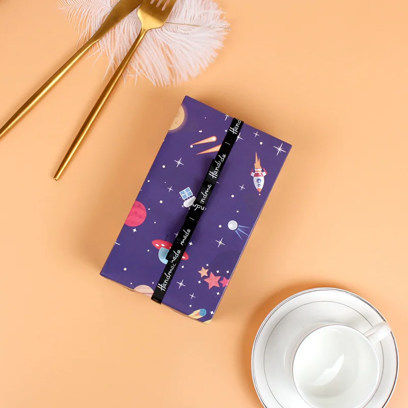 10 шт./лот мультяшная бумага для упаковки подарков из крафт бумаги детей на день