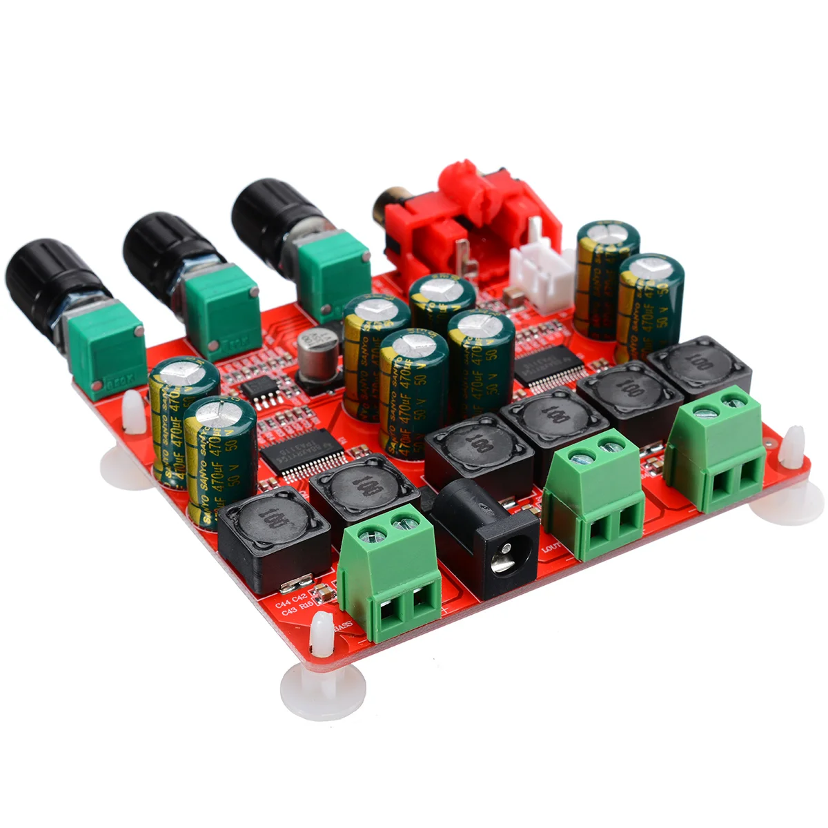 12 V-26 V DC TPA3118 усилитель Панели 2x30 Вт+ 60 Вт 2,1 канала стерео сабвуфер цифровой Мощность AMP доска для Динамик аудио