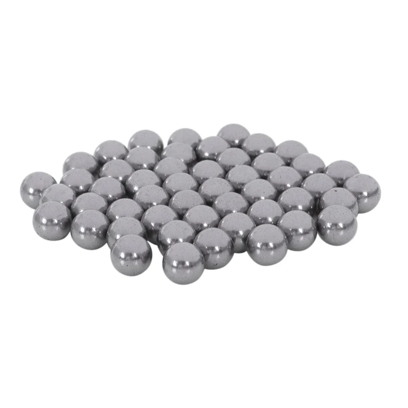 

50 Pcs 10mm Diameter Steel Ball Bearings for Bicycle Hubs