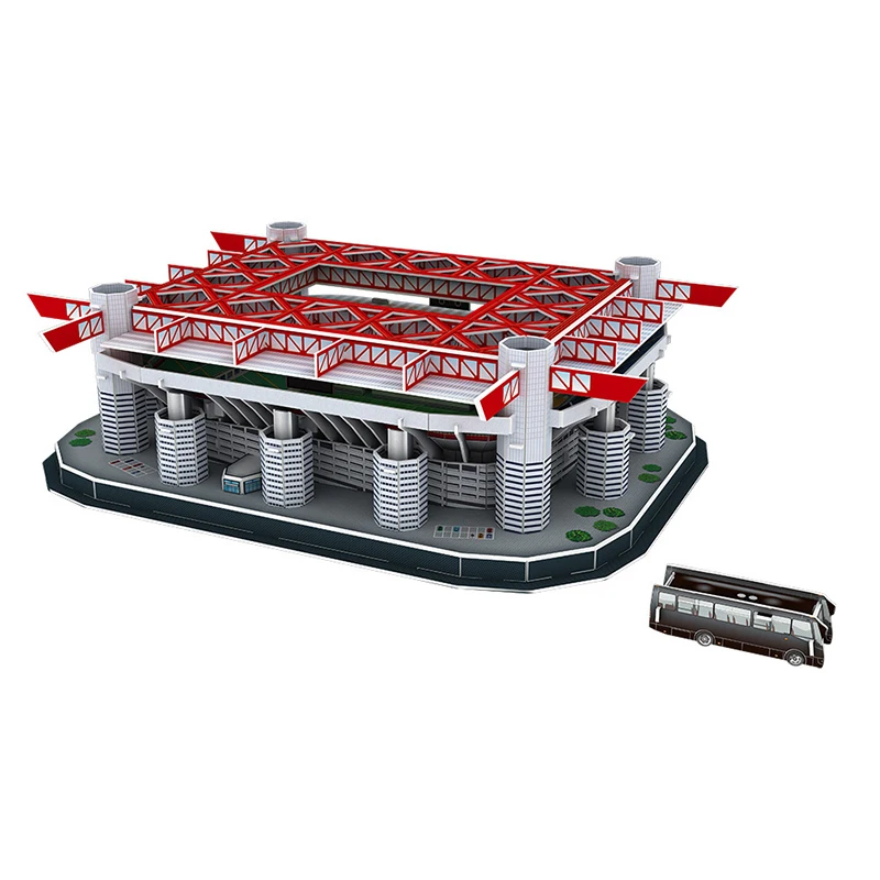 3D головоломка для футбольного поля модель известного Сборная детская сделай сам