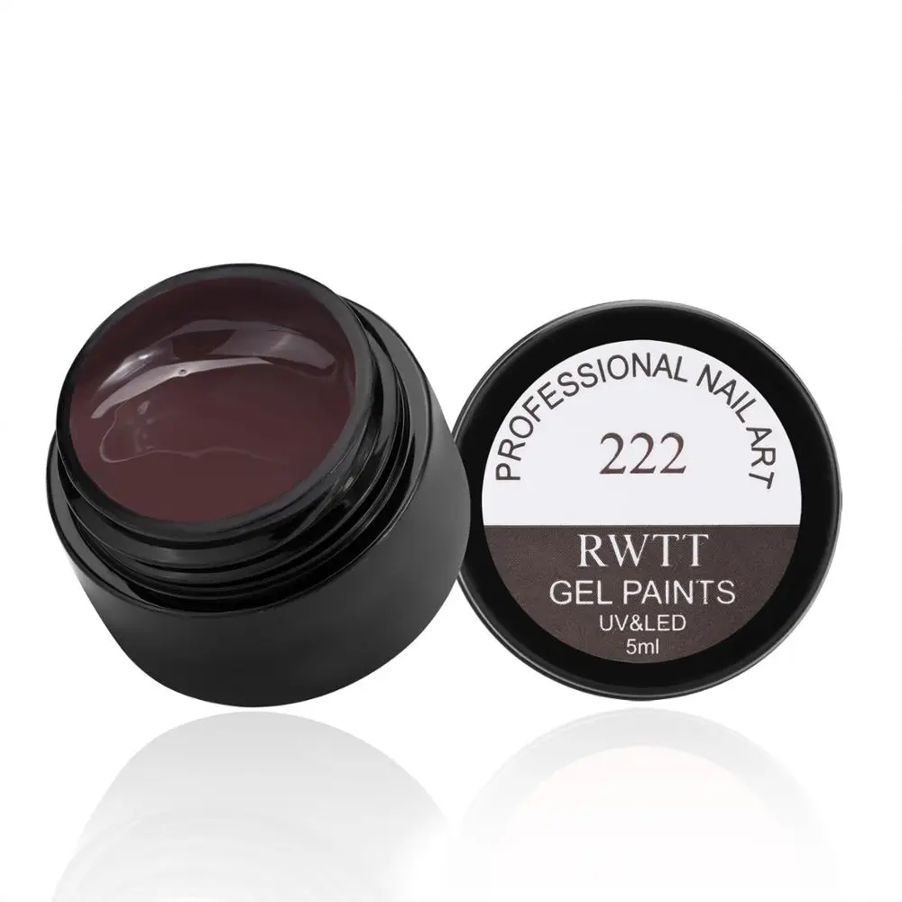 1 бутылка Гель лак для ногтей 5 мл Толстая упругая краска УФ гель с принтом|Гель