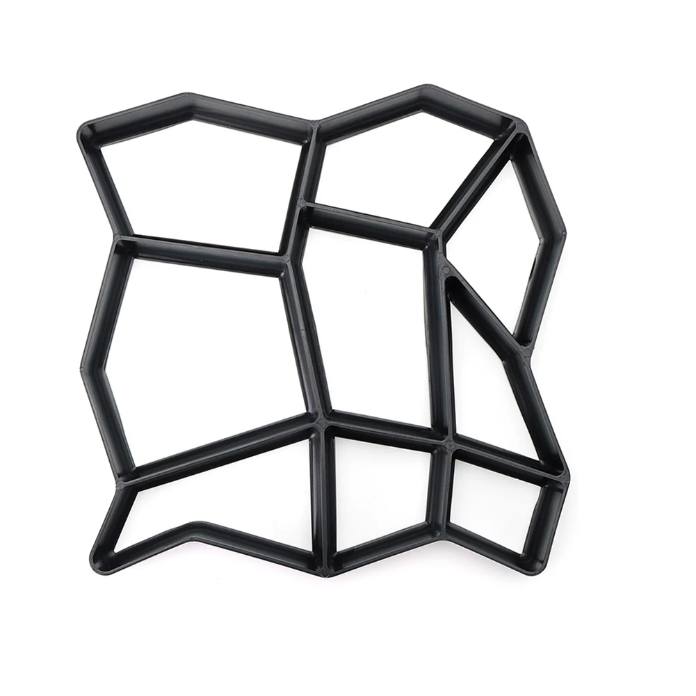 Вручную тротуарная бетонная форма для кирпича DIY Пластиковая изготовления