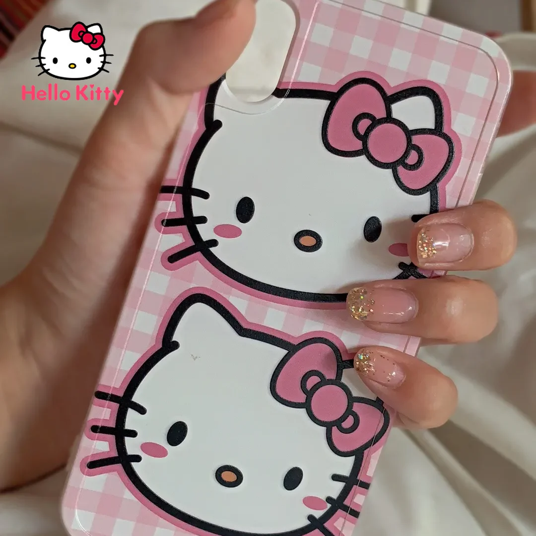 

Hello Kitty case side transparent for iPhone /13/13Pro/13Promax/13mini/6/6s/7/8P/X/XR/XS/XSMAX/11/12Pro/12mini Phone Case Cover