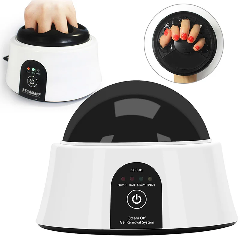 Профессиональный инструмент для снятия гель лака с ногтей Электрический паровой