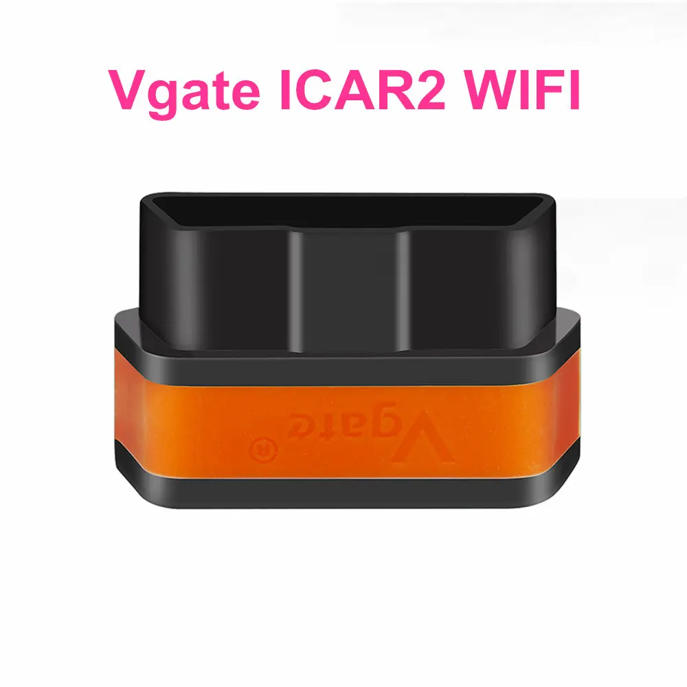Новейший Vgate iCar 2 Bluetooth ELM327 OBD2 считыватель кодов iCar2 для Android/PC(4 цвета - Цвет: ICAR2 WIFI Orange