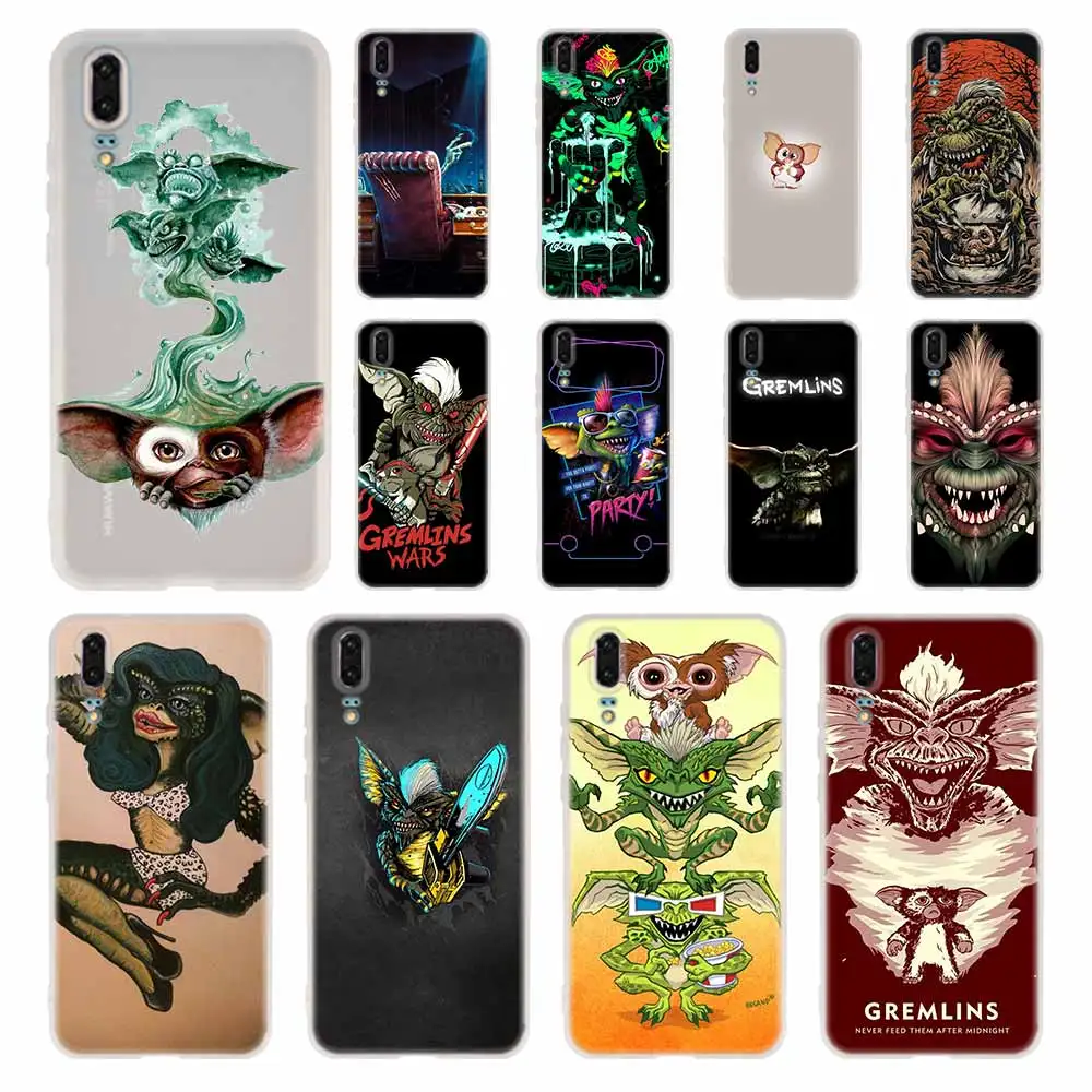 Силиконовый мягкий чехол из ТПУ для Huawei P40 P30 P20 Pro P10 P9 P8 Plus P Smart Lite 2017 After Midnight Gremlins |
