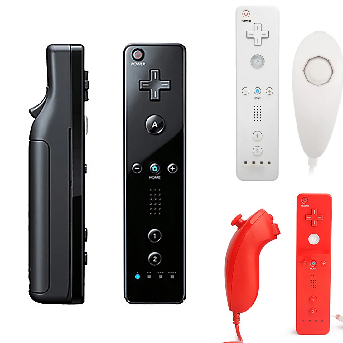 Левая anGamepad wii левая и правая ручка игровые аксессуары геймпад беспроводной