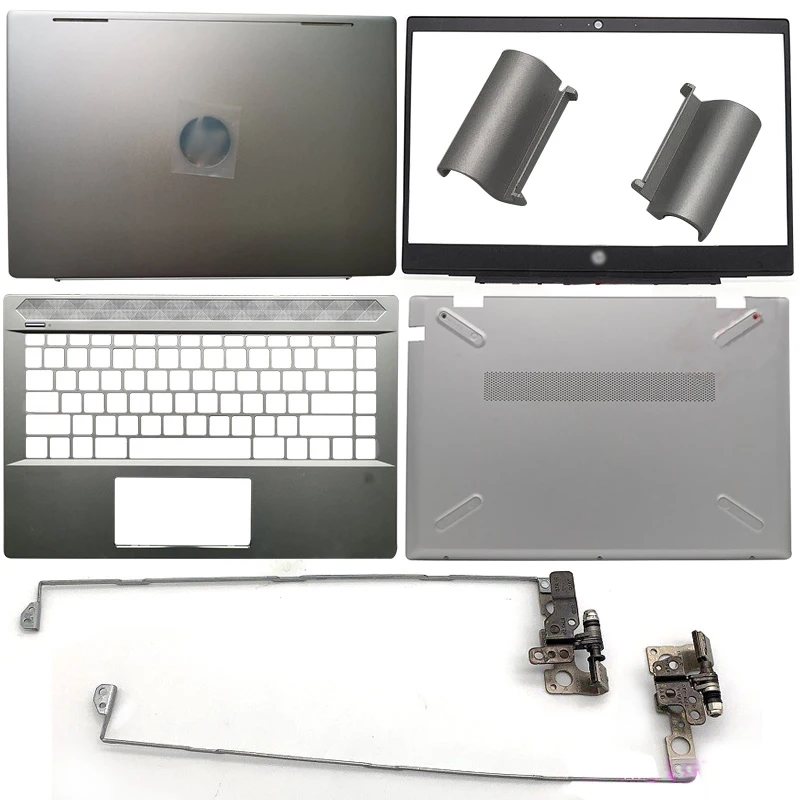 para hp Pavilion Portátil Capa Traseira – Moldura Dianteira Dobradiça Dobradiças Palmrest Case Inferior L19174-001 L19181-001 L19190-031 14-ce Lcd
