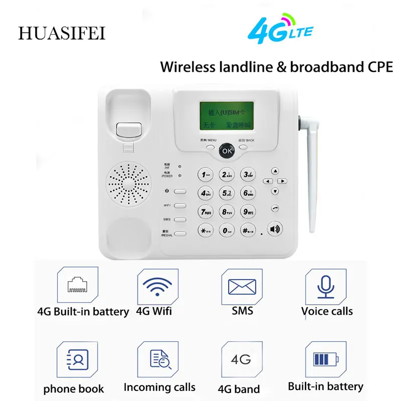 4G LTE/Wi Fi/беспроводной роутер CPE 3G Модем Мобильный с голосовыми вызовами точка