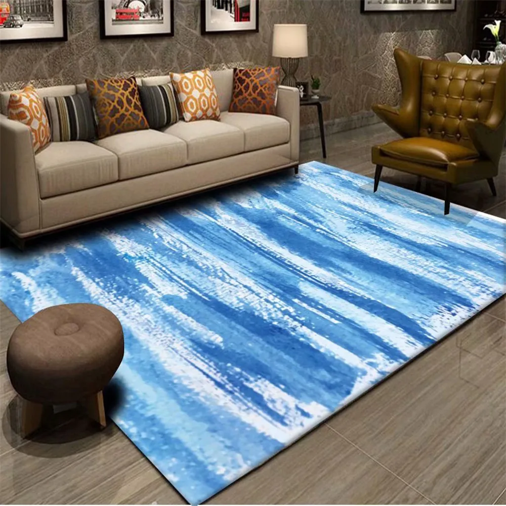 Домашние декоративные модные сетчатые коврики прикроватный напольный коврик