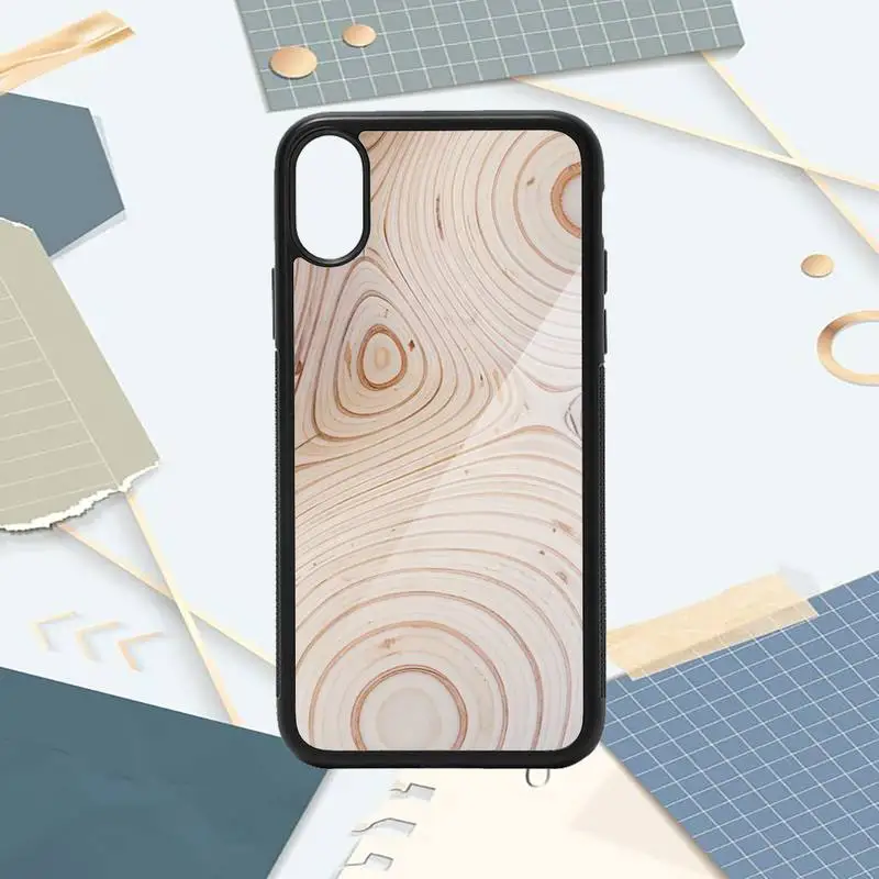 

Tree texture pattern painting Phone Case PC for iPhone 11 12 pro XS MAX 8 7 6 6S Plus X 5S SE 2020 XR