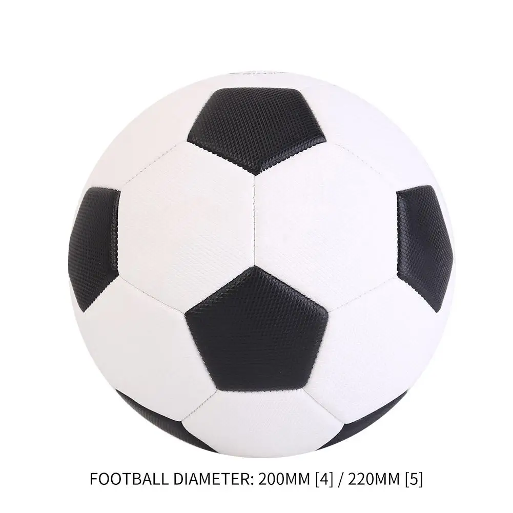 

Hot Sale Soccer Skillful Manufacture Classic Size 4/Size 5 Black White Soccer PU Children Outdoor Match Football