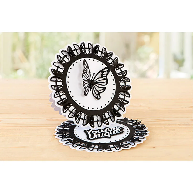 

Beautiful Butterfly Three Different Decoration Metal Cutting Dies Scrapbooking Paper DIY Cards Crafts Embossing Dies New 2019