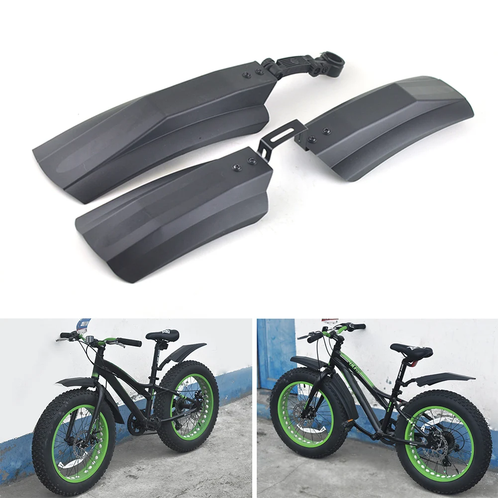 2 шт. крыло для велосипеда Fat Bike Fender Передняя Задняя грязевая защита MTB велосипедов