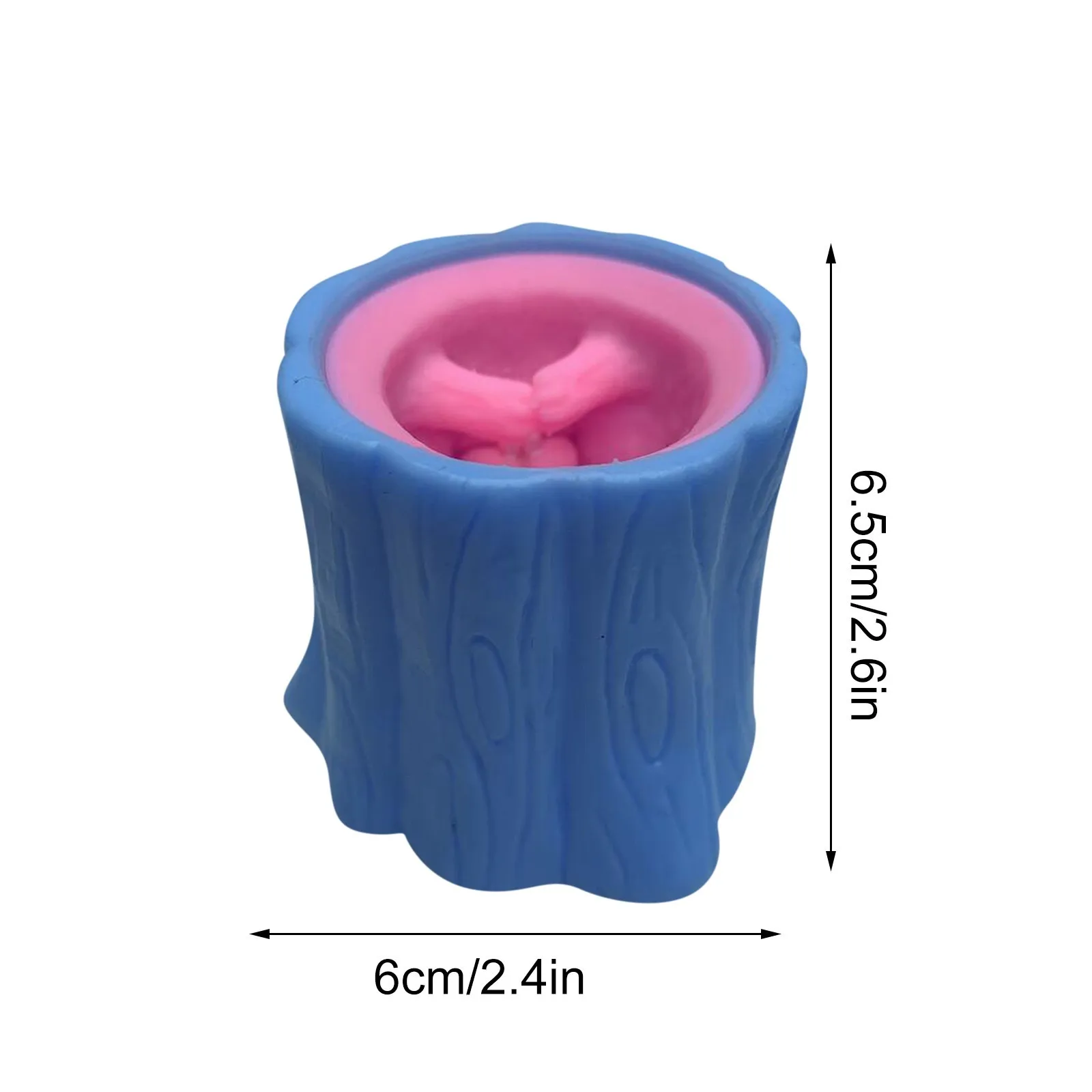 

Evil Squirrel Toys Squeeze Decompression Funny Tree Stump Evil Cartoon Animal Anti Stress Relief Soft Interesting Squishy Gifts