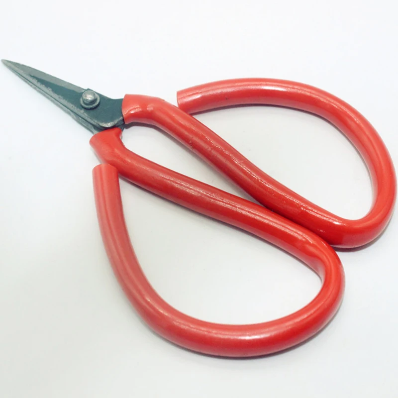 Household Red Sewing Scissors for Needlework Fabric Craft Shears Accessories Durable Vintage Dedicated Tailor`s | Дом и сад
