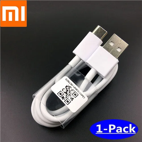 1 pack Xiaomi mi9 быстрое зарядное устройство кабель type C USB для a2 mi9 mi8 mi6 8 se mix 2 2s 3 mi5 a1 6 6x a1 быстрый тип данных C USB - Цвет: 1 pack