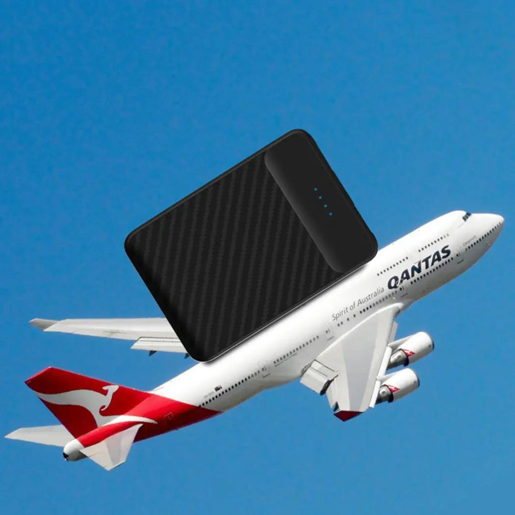 Мини 20000 мАч портативное зарядное устройство 2 USB Внешнее power bank 5 V/2A для зарядки