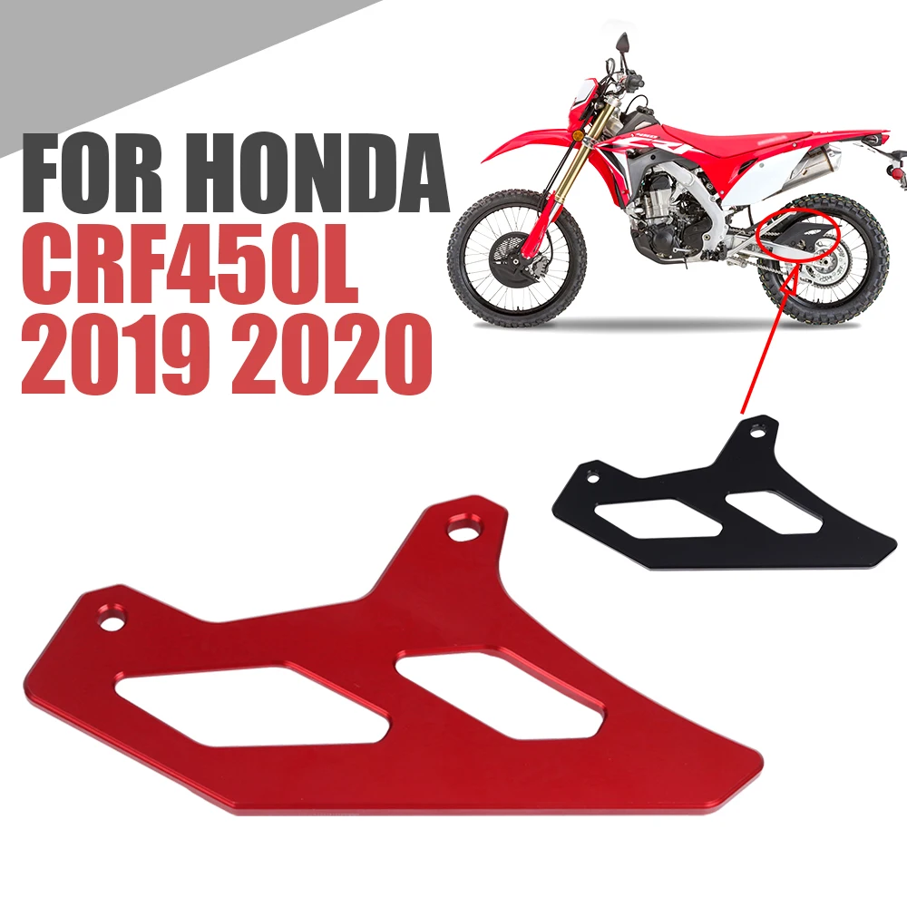 Cubierta protectora de cadena de piñón trasero para motocicleta Honda, Protector de motor lateral izquierdo, accesorios de moto, para Honda CRF450L CRF 450 L 450L 2019 2020