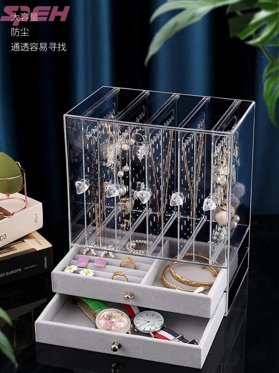 

Серьги, ожерелья, ювелирные изделия, аксессуары для волос, аксессуары для рук, витринные полки для туалетного столика