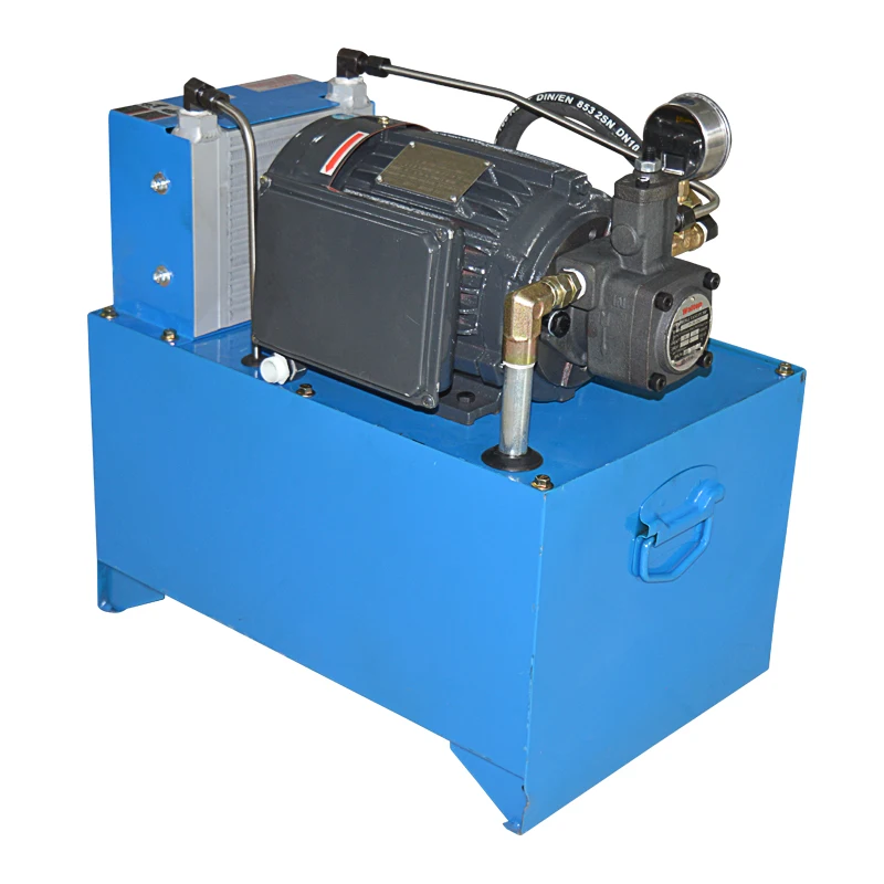 1PC Hydraulic Station System Pump 750W/1500W Oil Take Nutrilite Shaft 40L Air Cooling 220V | Инструменты