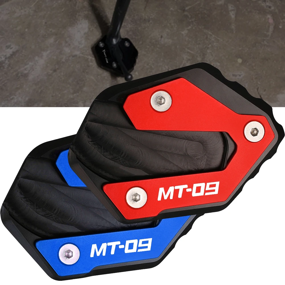 

For Yamaha MT09 MT 09 Tracer 900 GT FZ-09 FZ 09 XSR900 XSR 900 Motorcycle Foot Enlarger Foot Side Stand Extension Support Plate