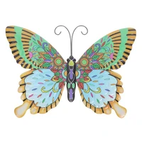 1pc butterflies shape wall pendant iron art wall pendants home decoration home garden home decor decorativas garden accessories