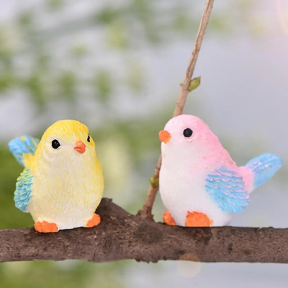 

40% Hot Sales!!! Cute Simulation Bird Animal Mini Figurine Toy DIY Landscape Garden Ornament
