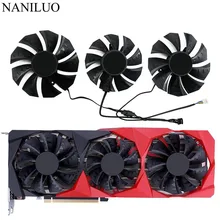 3PCS/lot 4Pin RTX3080 3090 BattleAx for COLORFUL GeForce RTX3060 3060Ti 3070 3080Ti BattleAx Graphics Card Cooling Fan