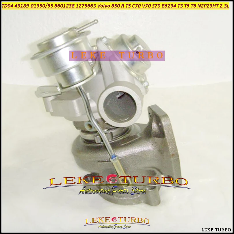 Turbocharger TD04HL 16T 49189 01350 01355 8601238 1275663 Turbo для VOLVO T5 R 850 C70 S70 V70 1996 05 B5234T N2P23HT 2.3L|turbocharger