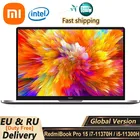 Новый ноутбук Xiaomi Redmibook Pro 15, 2021 дюйма, Windows 10, 16 ГБ + 15,6 ГБ