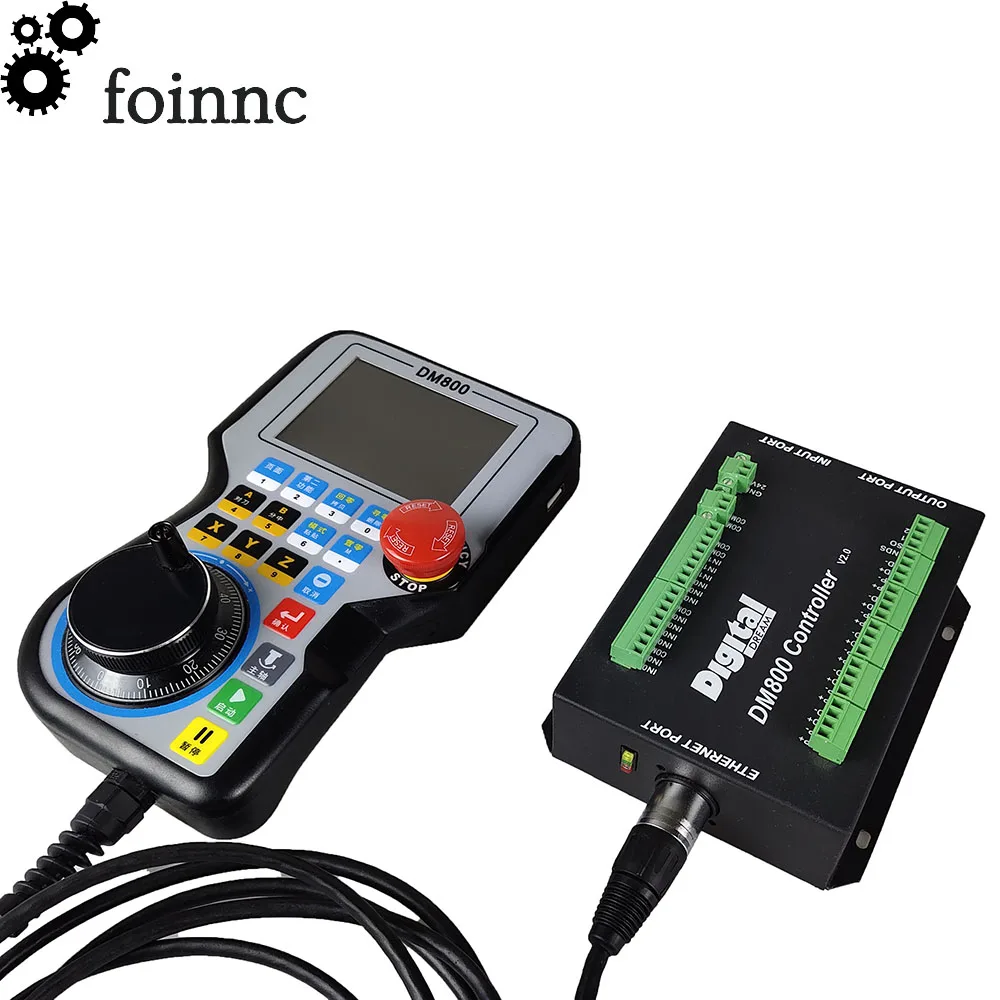 DM800 CNC ручка управления ler система движением 3/4/5 осей 3 8 дюймовые экраны и Кнопка