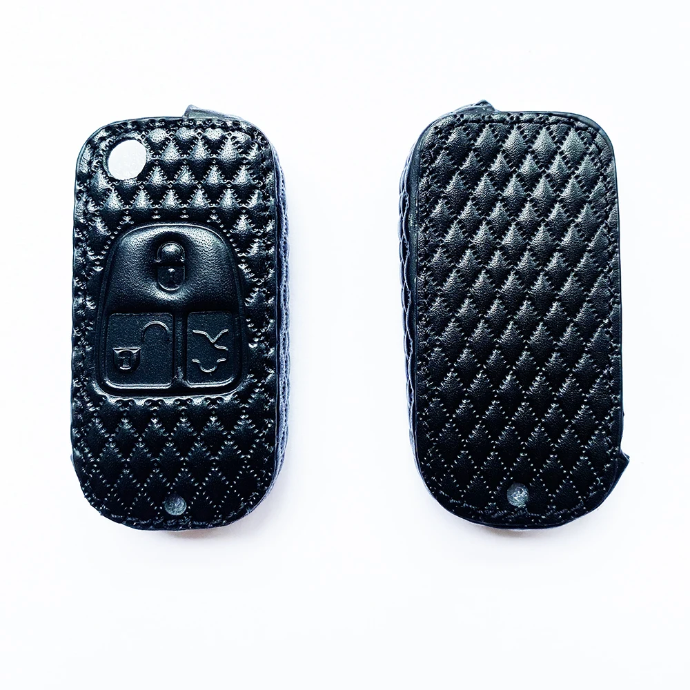 Чехол книжка из натуральной кожи с 3 кнопками для Mercedes Benz ML C S Class ML320 C230 ML430|Футляр