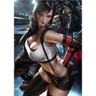 Печать игры Kda Tifa Overwatch Akali сексуальная девушка Искусство Холст плакат с рамкой на заказ 16x24 24x36 дюймов спальня настенный Декор картина