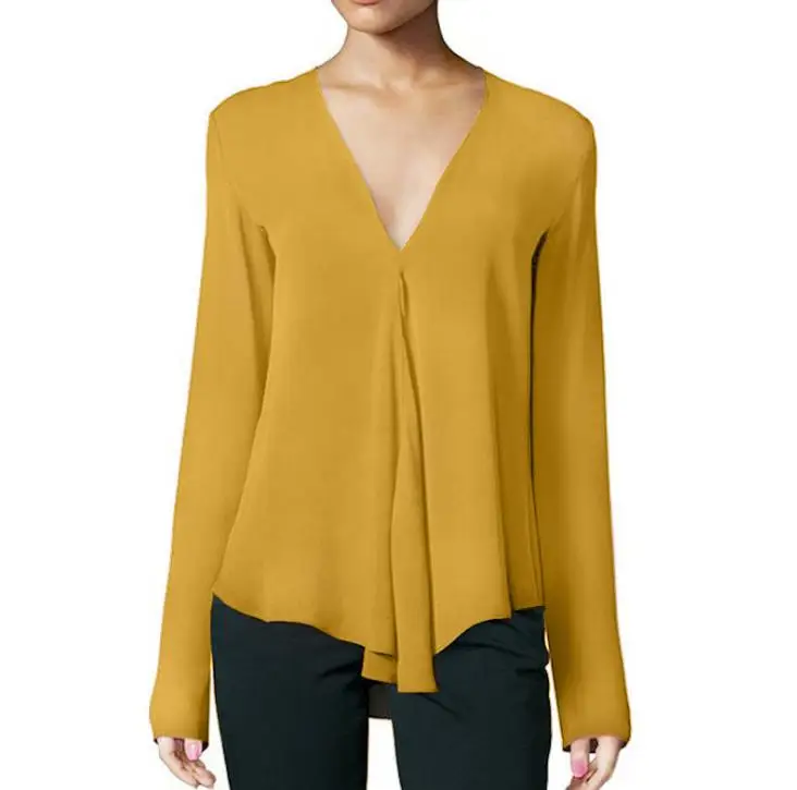 Женская Свободная Повседневная шифоновая блузка большого размера 5XL 6XL Летние