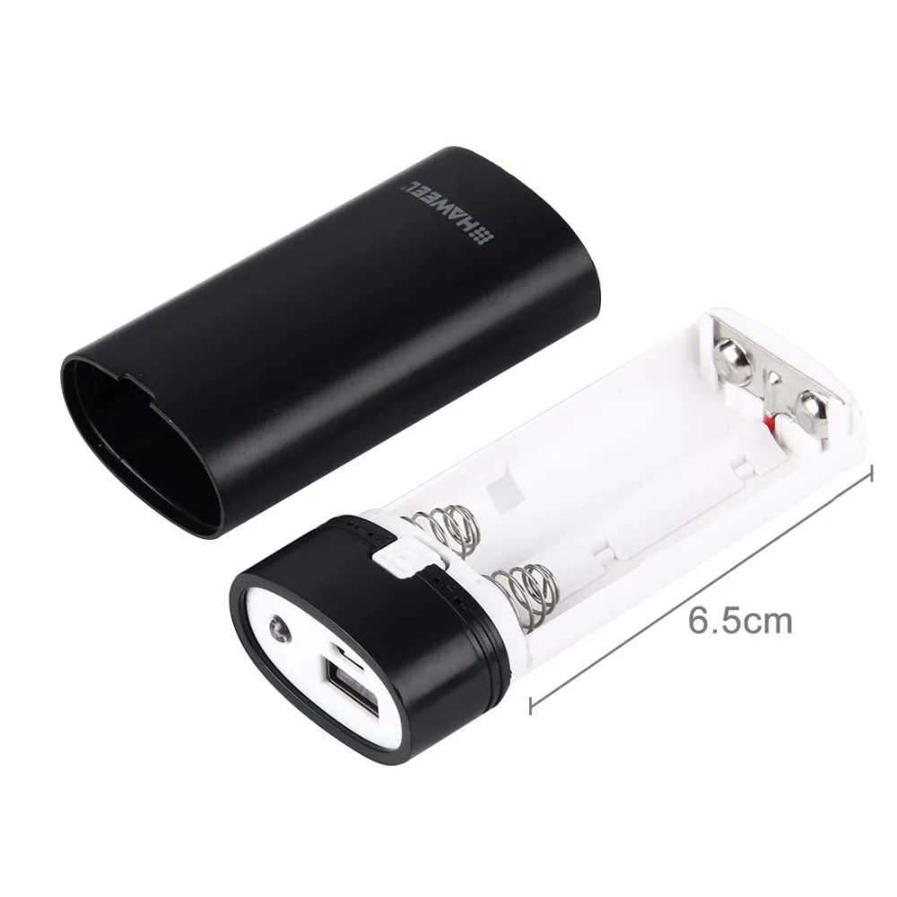 CHICLITS DIY 2x18650 аккумулятор Портативный 5600mAh внешний корпус с USB для смартфонов iPhone