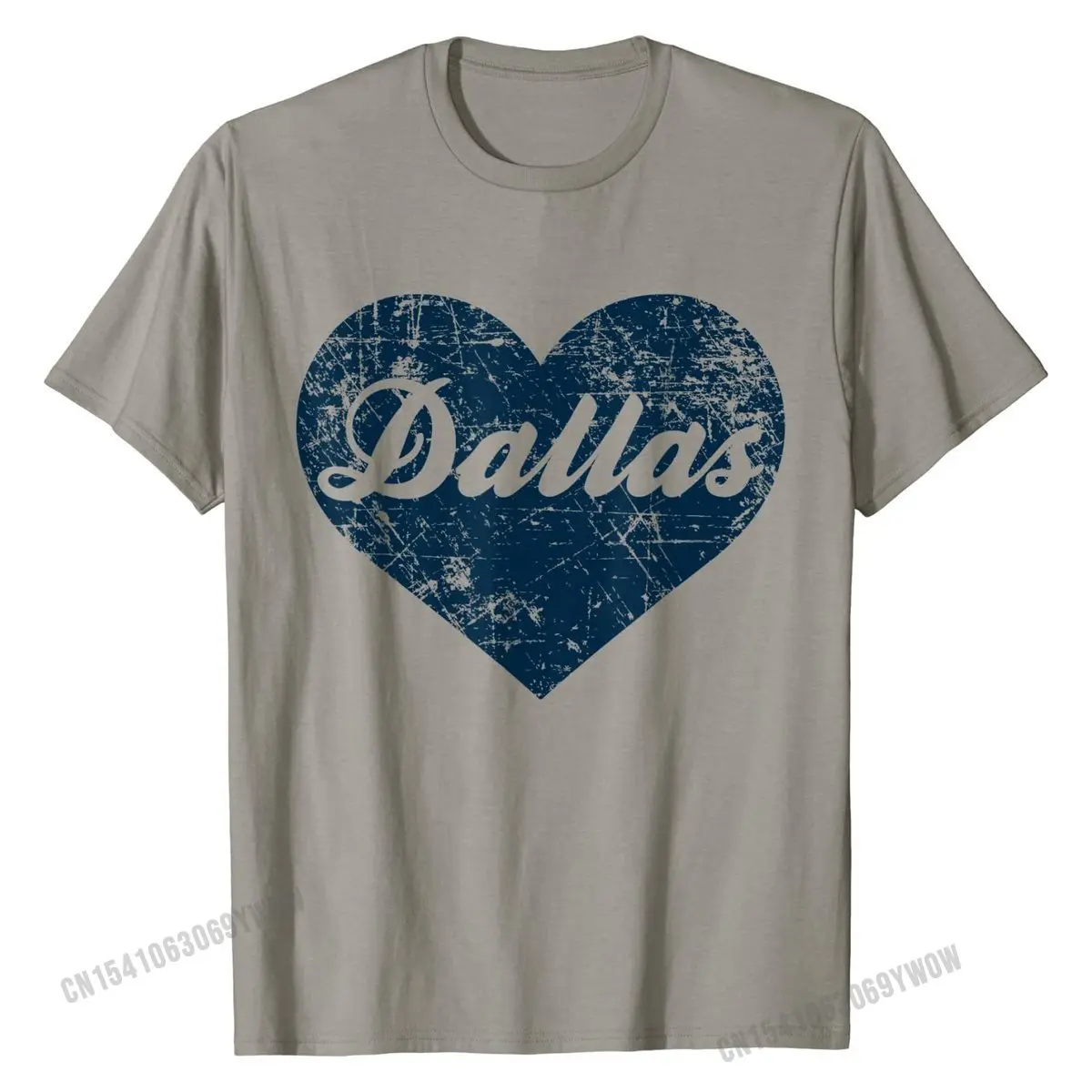 Футболка с изображением далласского сердца Техасский подарок футболки на заказ